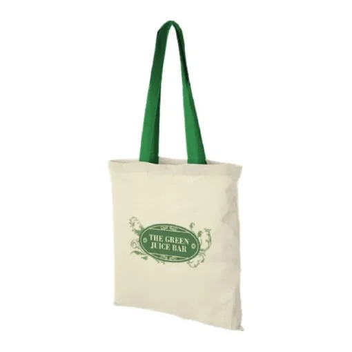 Gift Campaign Borsa con logo leggera ed economica manici lunghi 100 g/m2 Cotton Color> Tote Bag Personalizzate|Shopper In Cotone Personalizzate