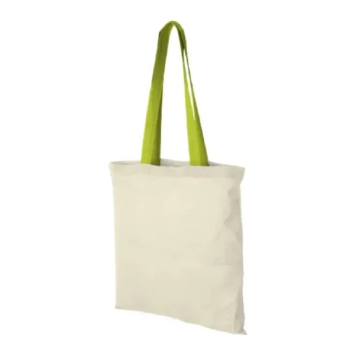 Gift Campaign Borsa con logo leggera ed economica manici lunghi 100 g/m2 Cotton Color> Tote Bag Personalizzate|Shopper In Cotone Personalizzate