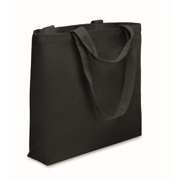 Gift Campaign Borsa con manici corti e lunghi in tessuto riciclato da 320 g/m²> Shopper In Cotone Personalizzate|Borse Di Tela Personalizzate