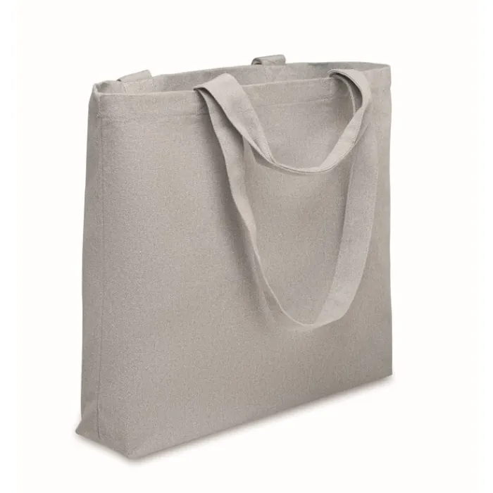 Gift Campaign Borsa con manici corti e lunghi in tessuto riciclato da 320 g/m²> Shopper In Cotone Personalizzate|Borse Di Tela Personalizzate