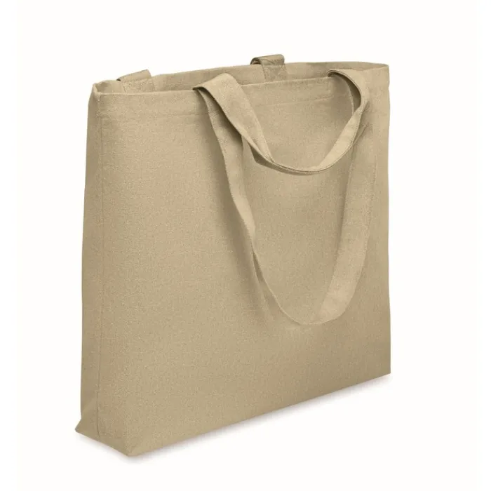 Gift Campaign Borsa con manici corti e lunghi in tessuto riciclato da 320 g/m²> Shopper In Cotone Personalizzate|Borse Di Tela Personalizzate