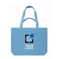 Gift Campaign Borsa con manici corti e lunghi in tessuto riciclato da 320 g/m²></noscript> Shopper In Cotone Personalizzate|Borse Di Tela Personalizzate