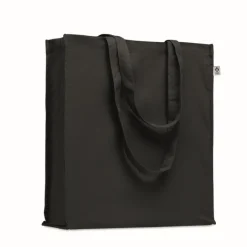 Gift Campaign Borsa con manici lunghi e soffietto in cotone organico colorato 220g/m2></noscript> Shopper In Cotone Personalizzate
