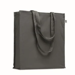 Gift Campaign Borsa con manici lunghi e soffietto in cotone organico colorato 220g/m2></noscript> Shopper In Cotone Personalizzate