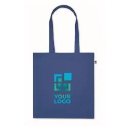 Gift Campaign Borsa con manici lunghi e soffietto in cotone organico colorato 220g/m2></noscript> Shopper In Cotone Personalizzate