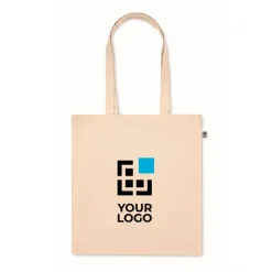 Gift Campaign Borsa con manici lunghi e soffietto in cotone organico 220 g/m2></noscript> Shopper In Cotone Personalizzate