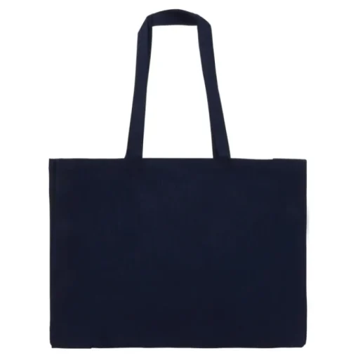 Gift Campaign Borsa con soffietto e manici coordinati in cotone riciclato 140 g/m2> Shopper In Cotone Personalizzate