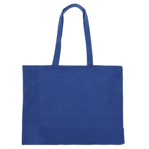 Gift Campaign Borsa con soffietto e manici coordinati in cotone riciclato 140 g/m2> Shopper In Cotone Personalizzate