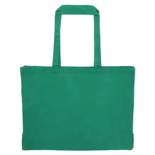 Gift Campaign Borsa con soffietto e manici coordinati in cotone riciclato 140 g/m2> Shopper In Cotone Personalizzate