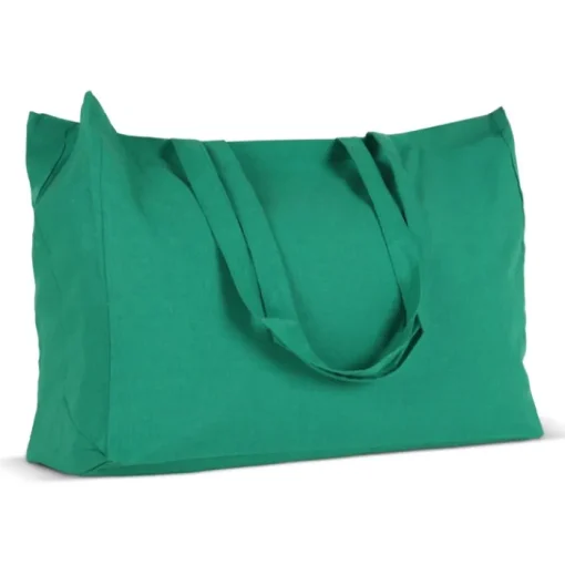 Gift Campaign Borsa con soffietto e manici coordinati in cotone riciclato 140 g/m2> Shopper In Cotone Personalizzate