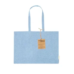 Gift Campaign Borsa con soffietto in cotone riciclato con manici lunghi 220g/m2></noscript> Borse Per La Spesa|Shopper In Cotone Personalizzate