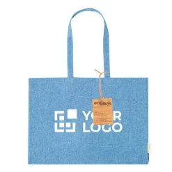 Gift Campaign Borsa con soffietto in cotone riciclato con manici lunghi 220g/m2></noscript> Borse Per La Spesa|Shopper In Cotone Personalizzate
