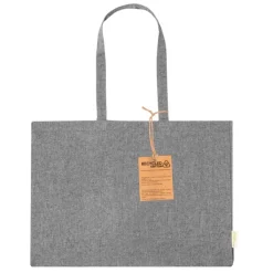 Gift Campaign Borsa con soffietto in cotone riciclato con manici lunghi 220g/m2></noscript> Borse Per La Spesa|Shopper In Cotone Personalizzate