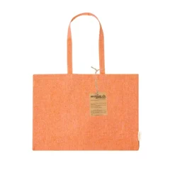 Gift Campaign Borsa con soffietto in cotone riciclato con manici lunghi 220g/m2></noscript> Borse Per La Spesa|Shopper In Cotone Personalizzate