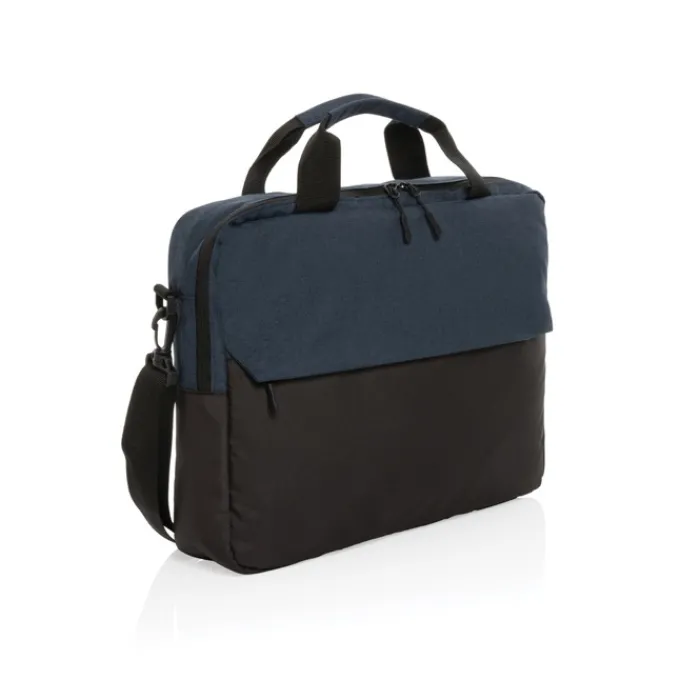 Gift Campaign Borsa da lavoro porta pc da 15,6'' in poliestere riciclato con tracolla> Borse Porta Pc