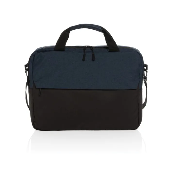 Gift Campaign Borsa da lavoro porta pc da 15,6'' in poliestere riciclato con tracolla> Borse Porta Pc