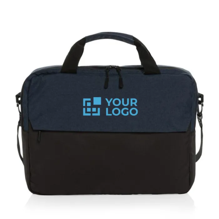 Gift Campaign Borsa da lavoro porta pc da 15,6'' in poliestere riciclato con tracolla> Borse Porta Pc