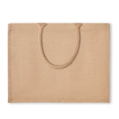 Gift Campaign Borsa da mare personalizzata con manici corti di cotone Juta Shop></noscript> Borse In Juta|Borse Di Tela Personalizzate
