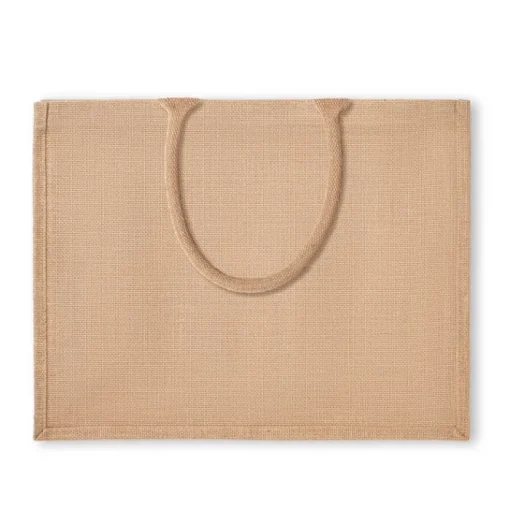 Gift Campaign Borsa da mare personalizzata con manici corti di cotone Juta Shop> Borse In Juta|Borse Di Tela Personalizzate