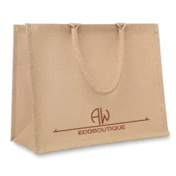 Gift Campaign Borsa da mare personalizzata con manici corti di cotone Juta Shop></noscript> Borse In Juta|Borse Di Tela Personalizzate