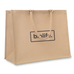 Gift Campaign Borsa da mare personalizzata con manici corti di cotone Juta Shop></noscript> Borse In Juta|Borse Di Tela Personalizzate