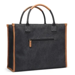 Gift Campaign Borsa da ufficio in canvas riciclato RCS con tasca per pc> Borse Di Tela Personalizzate