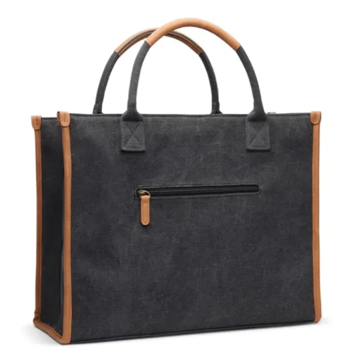 Gift Campaign Borsa da ufficio in canvas riciclato RCS con tasca per pc> Borse Di Tela Personalizzate