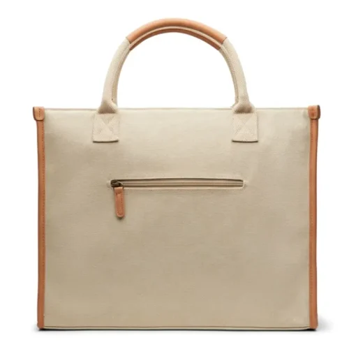 Gift Campaign Borsa da ufficio in canvas riciclato RCS con tasca per pc> Borse Di Tela Personalizzate