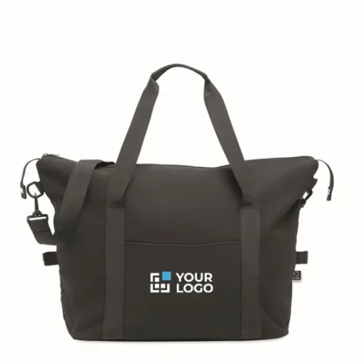 Gift Campaign Borsa da viaggio con fodera in rPET 210D e tracolla regolabile> Borse Da Viaggio