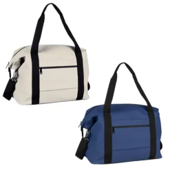 Gift Campaign Borsa da viaggio in ecopelle con fascia per trolley> Borse Da Viaggio