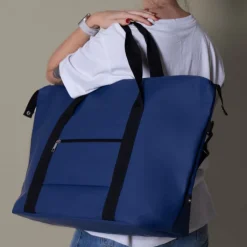 Gift Campaign Borsa da viaggio in ecopelle con fascia per trolley> Borse Da Viaggio