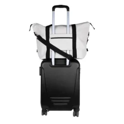 Gift Campaign Borsa da viaggio in ecopelle con fascia per trolley></noscript> Borse Da Viaggio