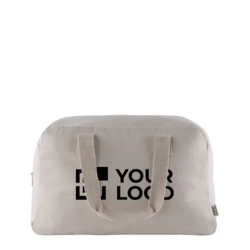 Gift Campaign Borsa da viaggio in tela di cotone riciclato certificato da 280 g/m2> Borse Da Viaggio