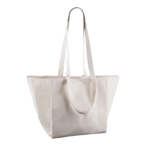 Gift Campaign Borsa dai doppi manici realizzata in canvas da 220 g/m2> Shopper In Cotone Personalizzate