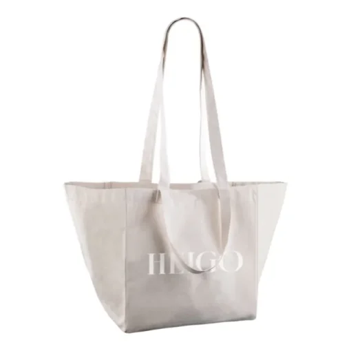 Gift Campaign Borsa dai doppi manici realizzata in canvas da 220 g/m2> Shopper In Cotone Personalizzate