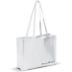 Gift Campaign Borsa della spesa realizzata in materiale riciclato rPET da 110 g/m²> Borse Per La Spesa