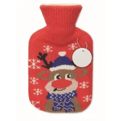 Gift Campaign Borsa dell'acqua calda con fodera natalizia e capacità di 250ml> Gadget Natalizi