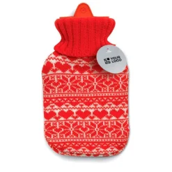 Gift Campaign Borsa dell'acqua calda con etichetta da personalizzare Nordic></noscript> Gadget Natalizi