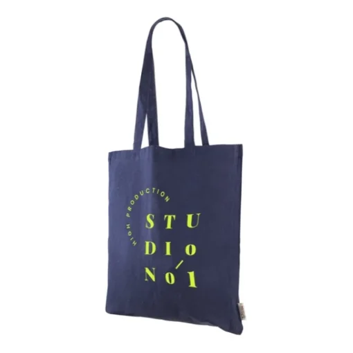 Gift Campaign Borsa di cotone organico con manici lunghi 140 g/m2 Upcycling> Gadget Ecologici|Tote Bag Personalizzate