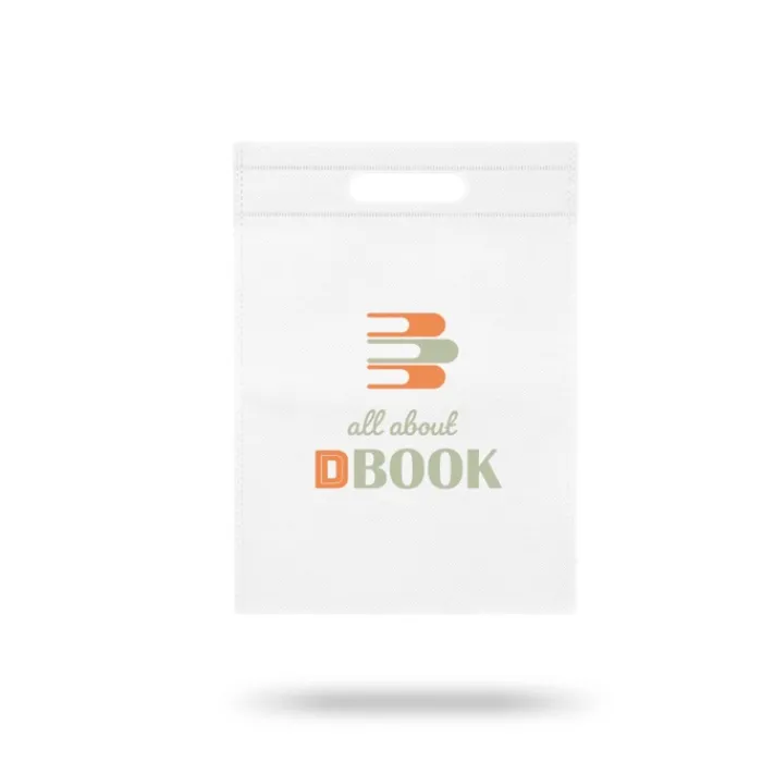 Gift Campaign Borsa di piccole dimensioni realizzata in tessuto non tessuto 80g/m2> Shopper Tnt