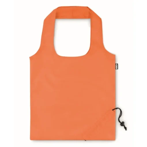 Gift Campaign Borsa di plastica riciclata ripiegabile per la spesa Strawberry RPET> Borse Di Tela Personalizzate