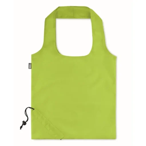 Gift Campaign Borsa di plastica riciclata ripiegabile per la spesa Strawberry RPET> Borse Di Tela Personalizzate