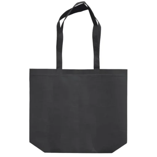 Gift Campaign Borsa ecologica in rPET 100 g/m2 con manici lunghi e soffietto> Borse Per La Spesa|Borse Di Tela Personalizzate