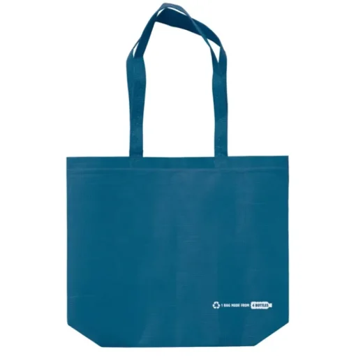 Gift Campaign Borsa ecologica in rPET 100 g/m2 con manici lunghi e soffietto> Borse Per La Spesa|Borse Di Tela Personalizzate