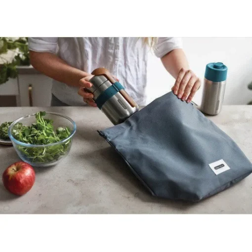 Gift Campaign Borsa ecologica sigillata per trasportare la lunch box Black+Blum 6,7l> Porta Pranzo