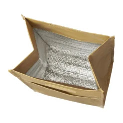 Gift Campaign Borsa frigo a sacchetto isolata in TNT con chiusura in velcro Paper></noscript> Borse Termiche