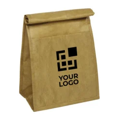Gift Campaign Borsa frigo a sacchetto isolata in TNT con chiusura in velcro Paper></noscript> Borse Termiche
