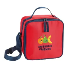 Gift Campaign Borsa frigo aziendale con zip manico e tracolla regolabile Lunchtime> Borse Termiche