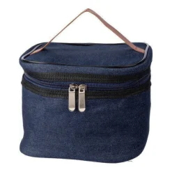 Gift Campaign Borsa frigo con interno in PEVA ed esterno in denim con manico in PU></noscript> Borse Termiche