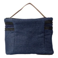 Gift Campaign Borsa frigo con interno in PEVA ed esterno in denim con manico in PU></noscript> Borse Termiche